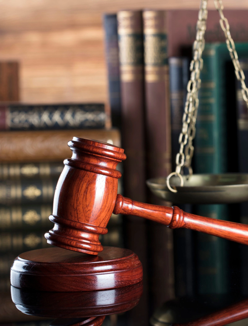 wooden brown gavel