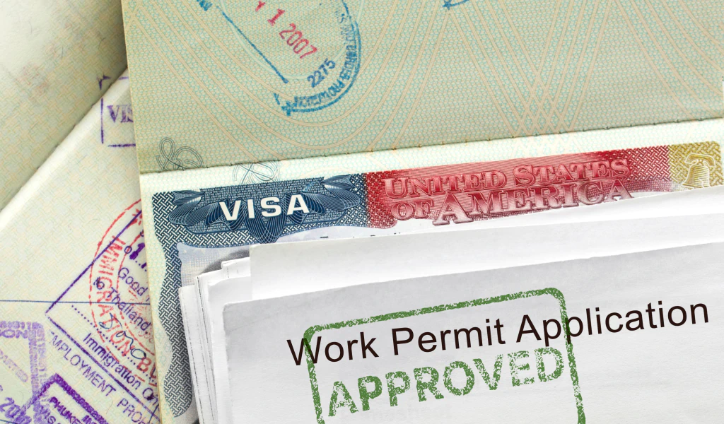 work permit application